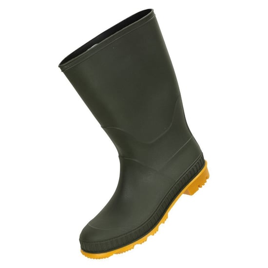 Mountain Warehouse Childrens/Kids Plain Wellington Boots (Khaki) - Image 6