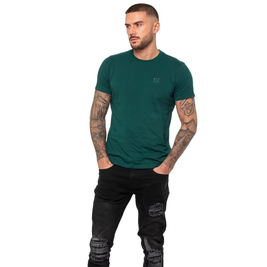 Enzo | Camiseta cuello redondo hombre - Verde - Image 2