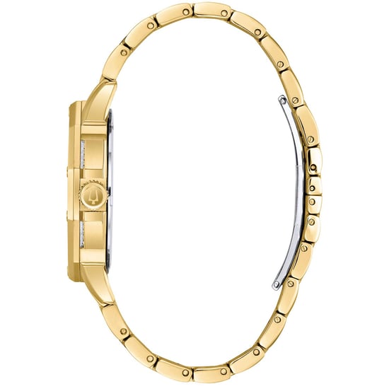 Bulova Crystal Octava Men's Gold Watch 98C126 - Image 2