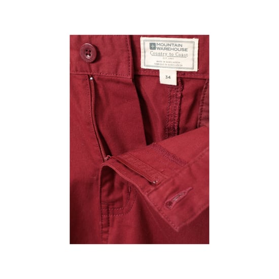 Mountain Warehouse Mens Lakeside Cargo Shorts (Burgundy) - Image 5