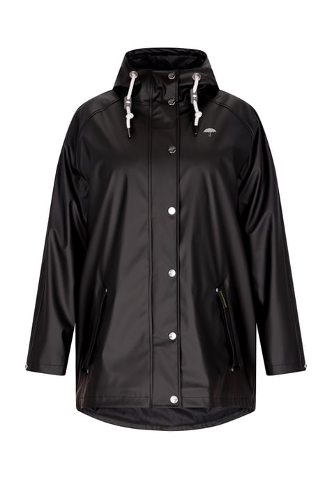 Schmuddelwedda raincoat women black - Image 1