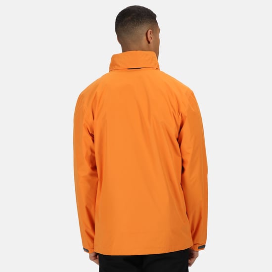 Regatta Mens Standout Ardmore Jacket (Waterproof & Windproof) (Sun Orange/Seal Grey)