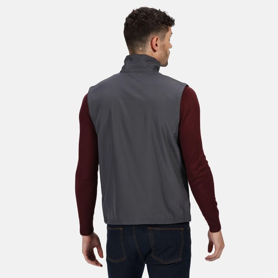 Regatta Professional Mens Classic Lightweight Softshell Bodywarmer (Seal Grey)