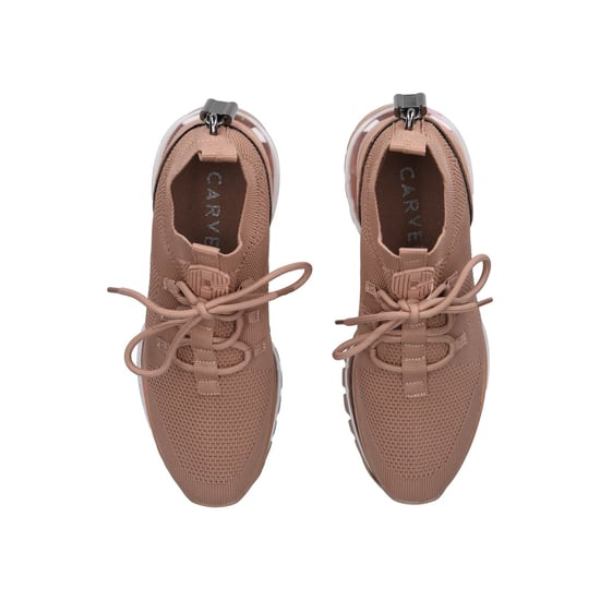 Carvela Leather Lock Bubble Sneakers