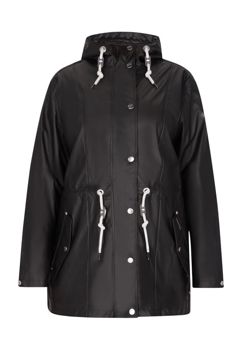 Schmuddelwedda raincoat women black - Image 1