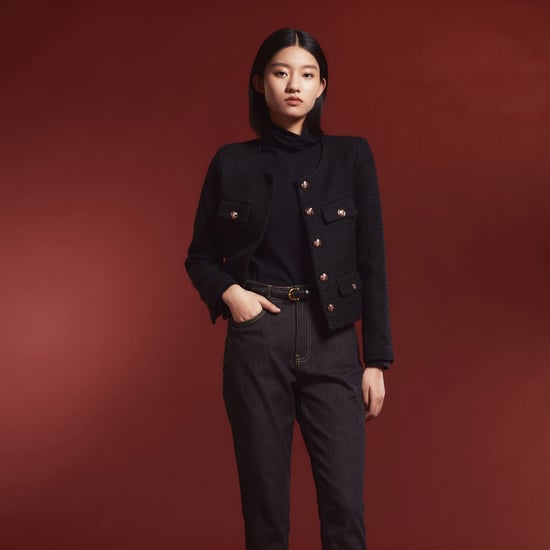 Wool and golden buttons short jacket - Image 5
