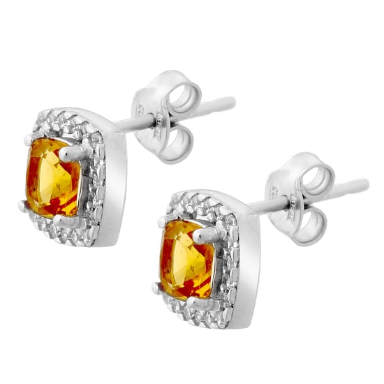 Orphelia 'Faustine' Women's 925 Sterling Silver Stud Earrings - Silver ZO-7199/CH