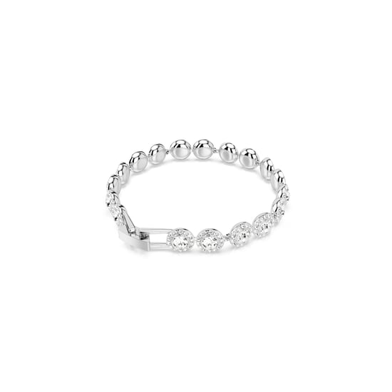 Swarovski 'Una' Women's Base Metal Bracelet - Silver 5682279 - Image 4