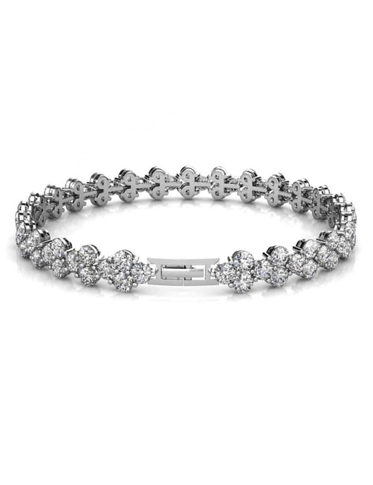 Pulsera Princesa - Plata y Cristal - Image 3