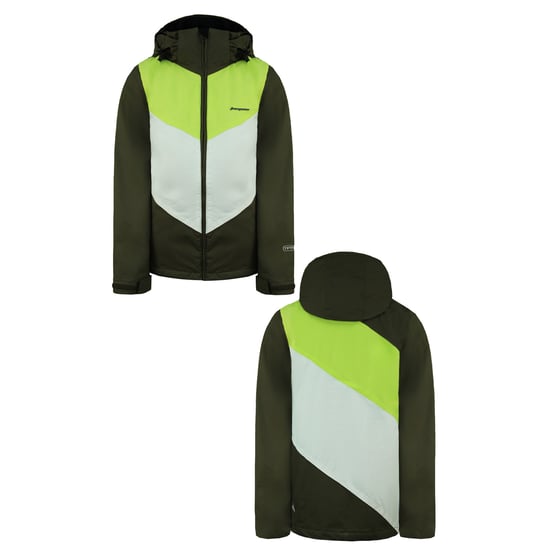 Trespass Long Sleeve Zip Up Green Womens Elevate Jacket FAJKSKF20030 GST CAPER