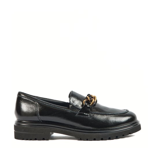 Pod Tate Faux Leather Women's Black Loafers - Image 4