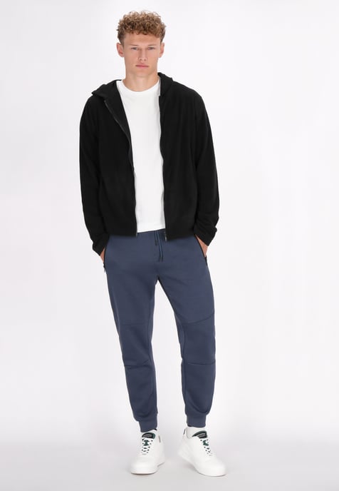Mo fleece jacket Men black - Image 2