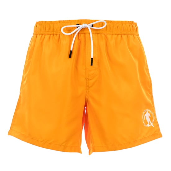 Bikkembergs Pantalones Cortos de Hombre Pupino Naranja - Image 1