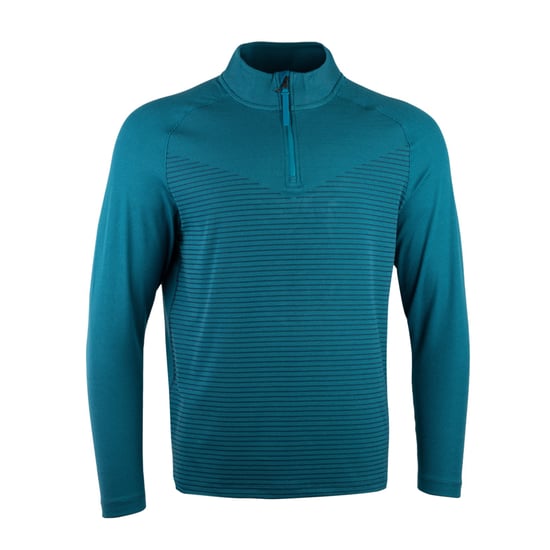 Nike Mens Vapor Half Zip Top (Bright Spruce/Obsidian Blue/Black) - Image 1