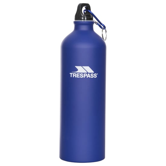 Trespass Adults Slurp Water Bottle With Carabiner (1 Litre) - Image 1