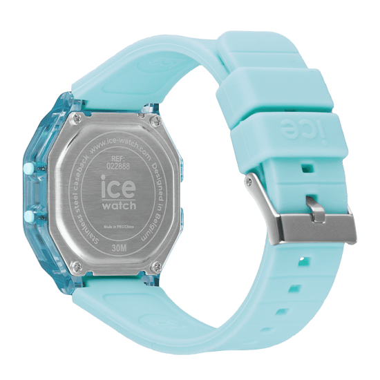 Ice Watch Ice Digit Retro - Sky Blue - Clear Child's Blue Watch 022888 - Image 3