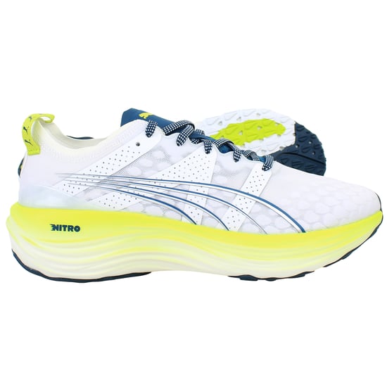 Puma ForeverRun Nitro Mens Light Blue Running Shoes - Image 4