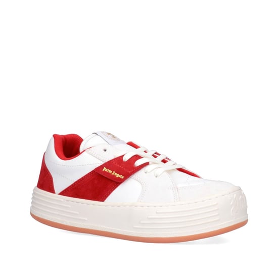 Palm Angels Leather Logo Sneakers - Image 4