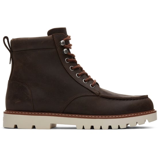 TOMS Palomar Leather Men's Dark Brown Boots - Image 5