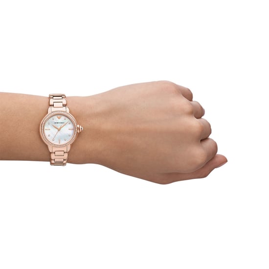 Emporio Armani Reloj de mujer Cuarzo rosa - Image 4