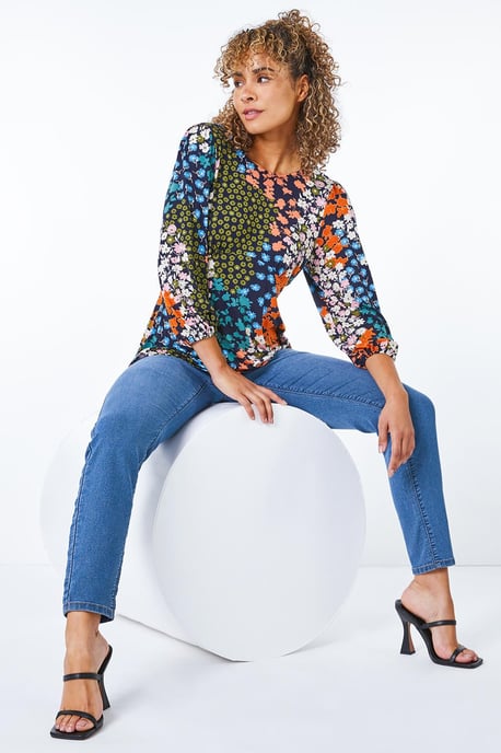 Petite Denim Stretch Jegging