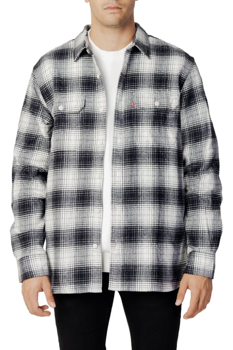 Levi's Men's Shirt In Black/White