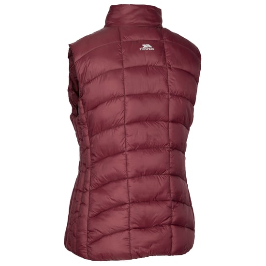 Trespass Womens/Ladies Ogbere Gilet (Mulberry) - Image 2