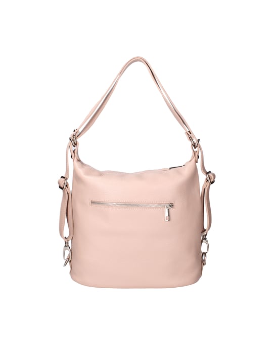 Viola Castellani Bolsa de hombro convertible en mochila Mujer LIGHT PINK - Image 4