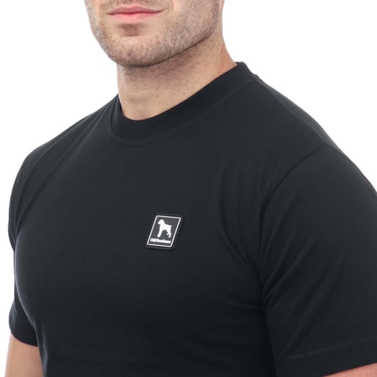 Men's One True Saxon Dixon T-Shirt in Black - Image 3