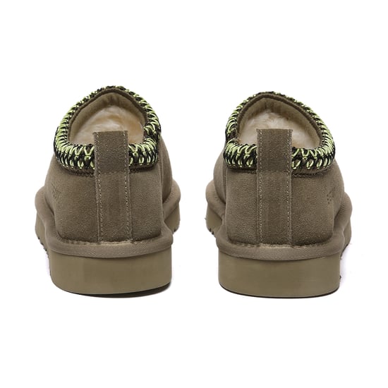 EVER AU Mujer Pantuflas De Piel - Wigeon - Image 5