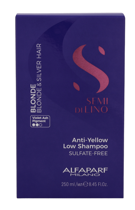 Semi Di Lino Blonde & Silver Low Shampoo 250 ml - Image 2