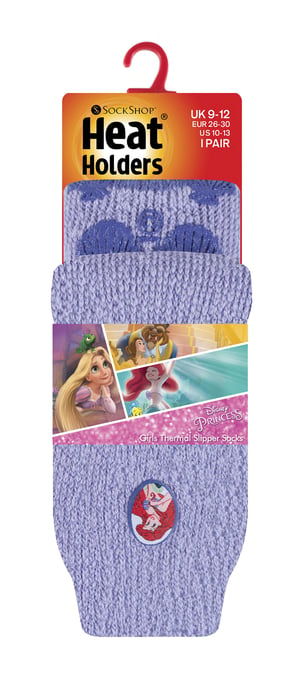 Calentadores - Calcetines térmicos de invierno antideslizantes 2.3 TOG para niños - La Sirenita - Image 2