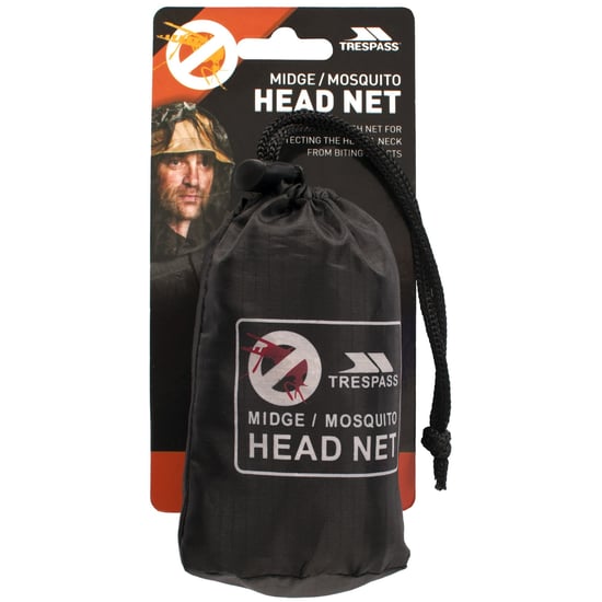 Trespass Midge Head/Face Mosquito/Insect Net (Black) - Image 2