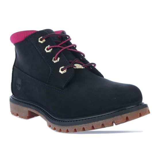 Botas Timberland Nellie Chukka Dobladas WP para mujer en Negro - Image 2