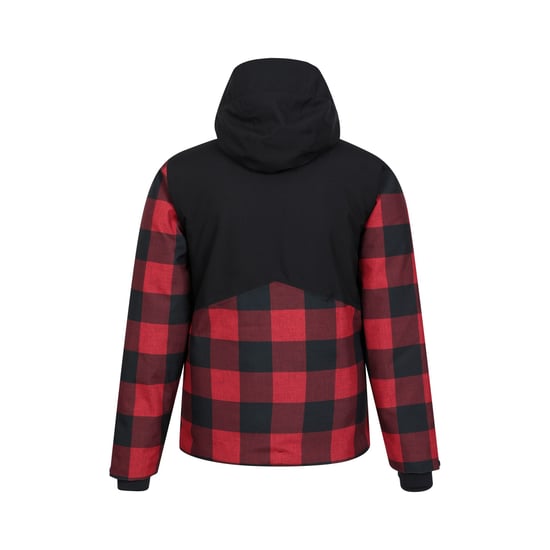 Mountain Warehouse Mens Drayton Waterproof Ski Jacket (Red/Black)