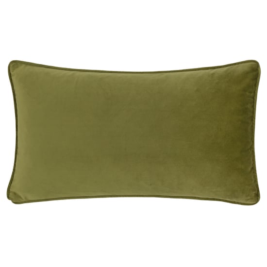Wylder Albera Stripe Piped Velvet Feather Filled Cushion