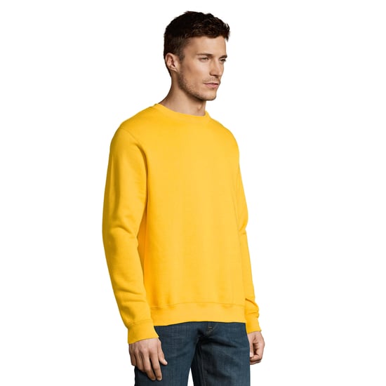 SOLS Unisex Adult New Supreme Sweatshirt (Gold) - Image 3