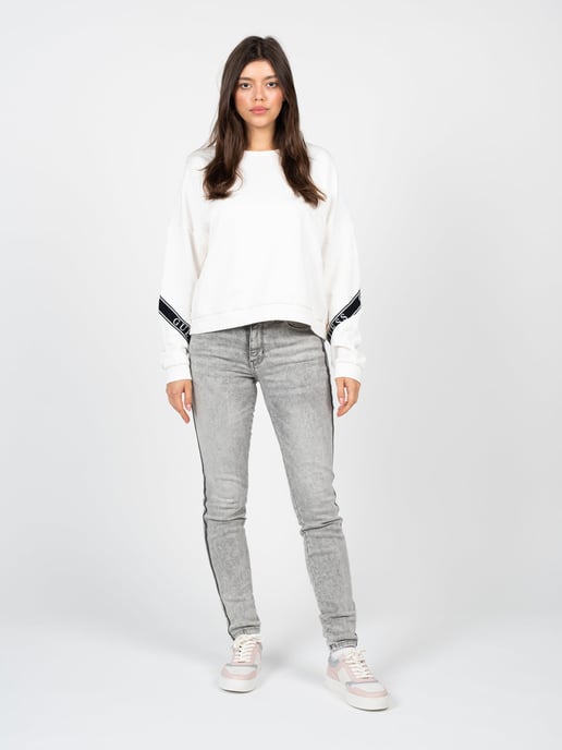 Guess Vaqueros Skinny Mid de mujer Gris - Image 2