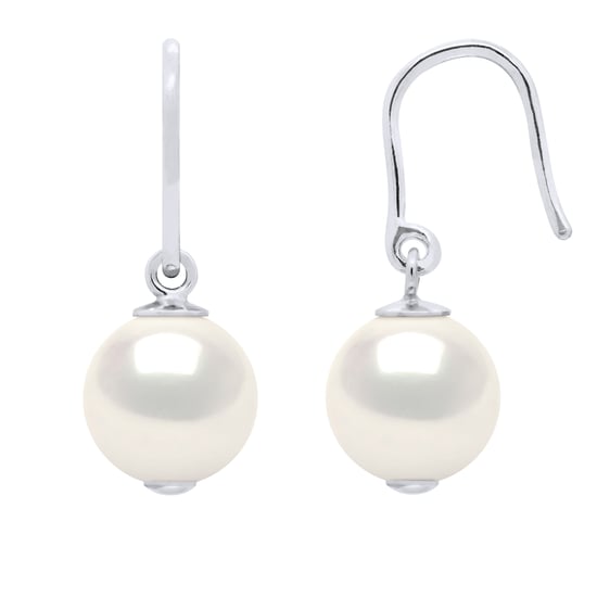 DIADEMA - Earrings - Silver and Real Freshwater Pearls