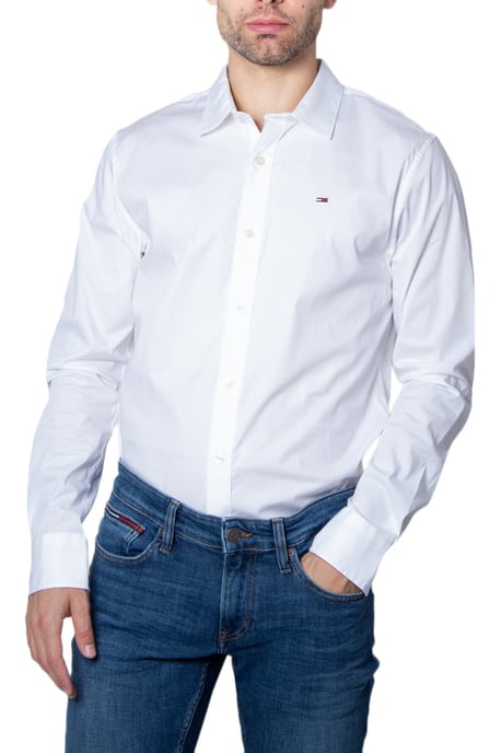 Tommy Jeans Camisas Slim Fit Stretch Blanco - Image 1