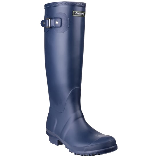 Cotswold Unisex Sandringham Wellington Boots (Navy) - Image 1