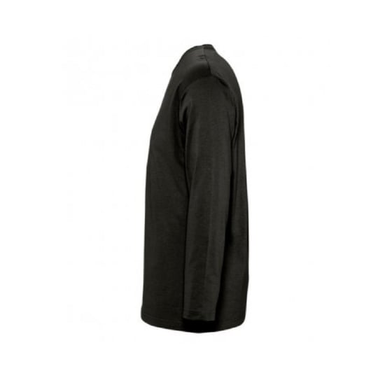 SOLS Mens Monarch Long Sleeve T-Shirt (Deep Black) - Image 3
