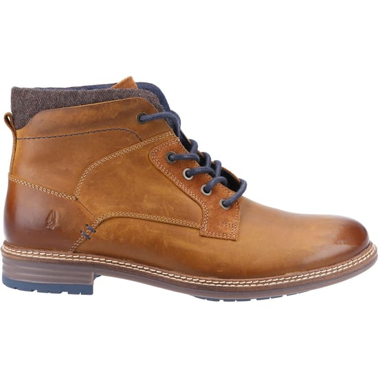 Hush Puppies Joel Leather Men's Camel Boots - Image 4