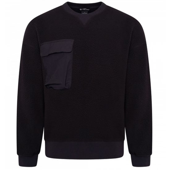 Dare 2B Unisex Adult Henry Holland Wind Down Borg Sweatshirt (Black)