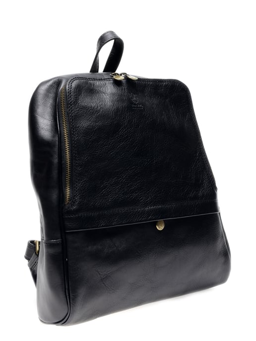 Anna Luchini SS22 AL 3132 Black Leather Bag - Image 4