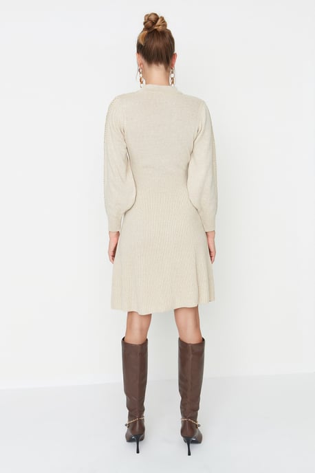 Trendyol Women's Crew neck A-line Dress - Image 5
