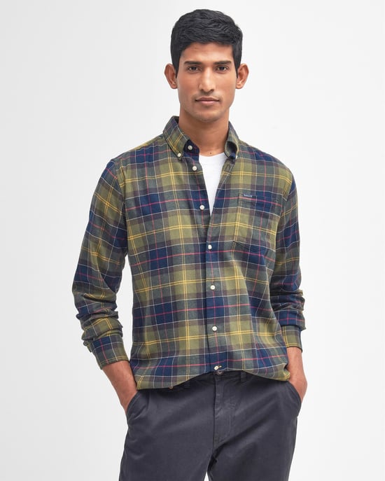 Camisa de Hombre Barbour Fortrose Ajustada - Image 1