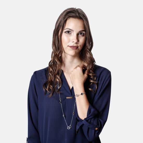 Orphelia 'Eloise' Women's 925 Sterling Silver Set: Bracelet + Necklace - Silver SET-7409 - Image 6