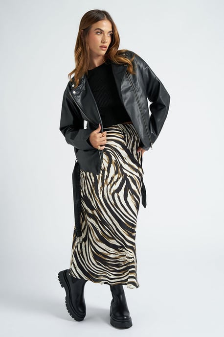 Black Oversized Biker