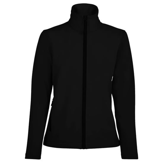 SOLS Womens/Ladies Race Full Zip Water Repellent Softshell Jacket (Black) - Image 1
